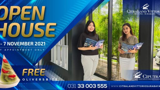 OPEN HOUSE 5-7 NOVEMBER 2021