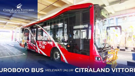 SUROBOYO BUS MELEWATI CITRALAND VITTORIO