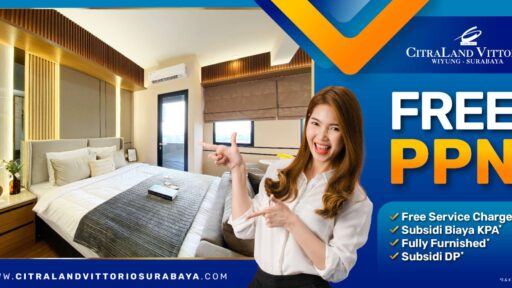 CitraLand Vittorio Surabaya Menghadirkan Free PPN* untuk Anda!