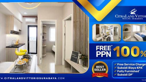 Promo September 2025: CitraLand Vittorio Surabaya Apartemen!